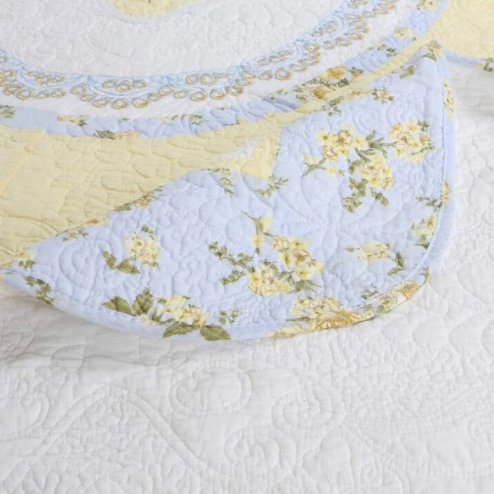 روتختی دو نفره طرح دار، ست روتختی لحاف تکه دوزی پنبه ای، لحاف و بالش، KB-230X250CM, Cb-king 230X250cm