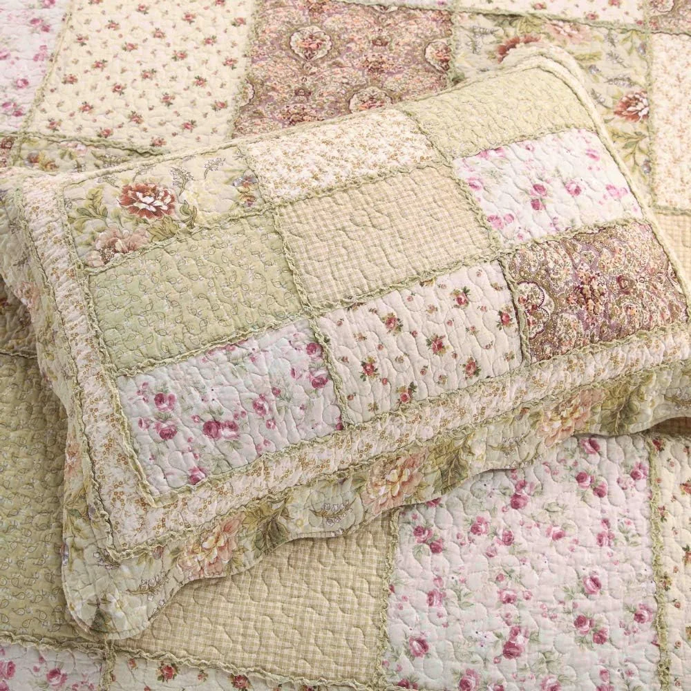 روتختی دونفره، روتختی لحافی پنبه ای طرح تکه دوزی، ست روتختی و روبالشتی، Patchwork2, Patchwork16- روتختی دونفره، روتختی لحافی پنبه ای طرح تکه دوزی، ست روتختی و روبالشتی، Patchwork2, Patchwork16-