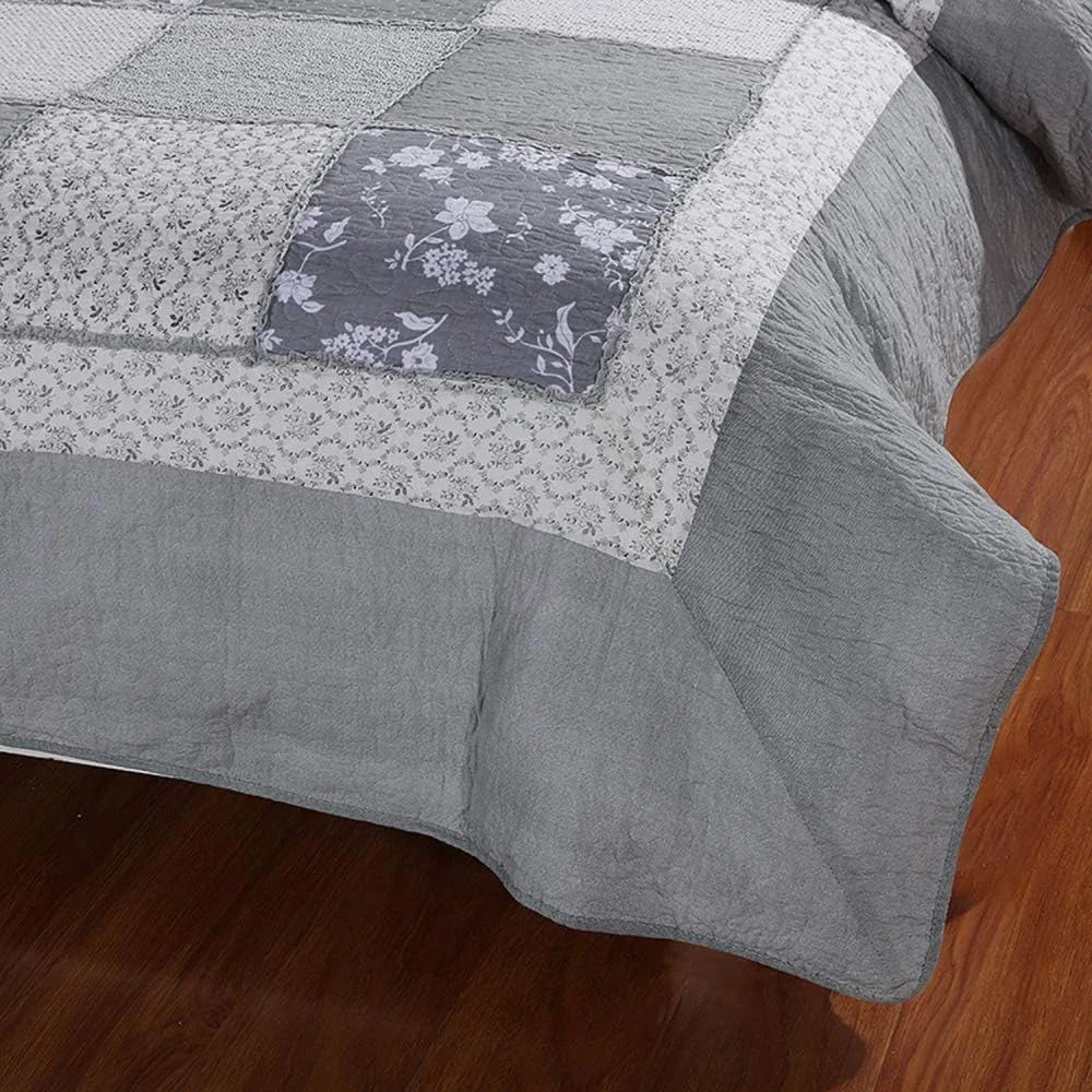 Bedspreads Double Size, Quilted Bedspread King Cotton Patchwork Quilts Bedding Throws Set Comforter And Pillow Shams,Patchwork2,Patchwork15- Bedspreads Double Size, Quilted Bedspread King Cotton Patchwork Quilts Bedding Throws Set Comforter And Pillow Shams,Patchwork2,Patchwork15-