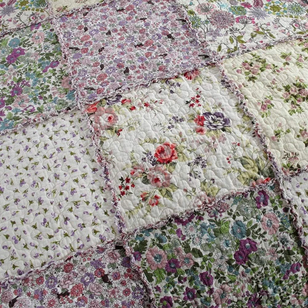 روتختی دو نفره طرح دار پنبه ای، ست روتختی و روبالشتی روتختی دو نفره طرح دار پنبه ای، ست روتختی و روبالشتی