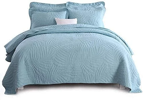 روتختی پنبه ای خام لحافی 3 تکه تزئینی فوق العاده نرم دو رو پوشش تخت دو نفره مناسب تمام فصول ملحفه چند منظوره + 2 روبالشتی، سفید-:250x270cm+50x70cmx2 روتختی پنبه ای خام لحافی 3 تکه تزئینی فوق العاده نرم دو رو پوشش تخت دو نفره مناسب تمام فصول ملحفه چند منظوره + 2 روبالشتی، سفید-:250x270cm+50x70cmx2