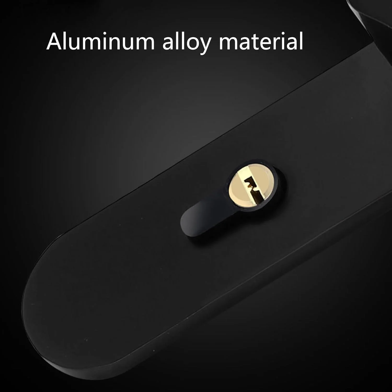 دستگیره اهرمی درب داخلی MARSTARKAVY آلیاژ آلومینیوم سنگین با قفل برای اتاق خواب، امنیت کمد دستگیره اهرمی درب داخلی MARSTARKAVY آلیاژ آلومینیوم سنگین با قفل برای اتاق خواب، امنیت کمد