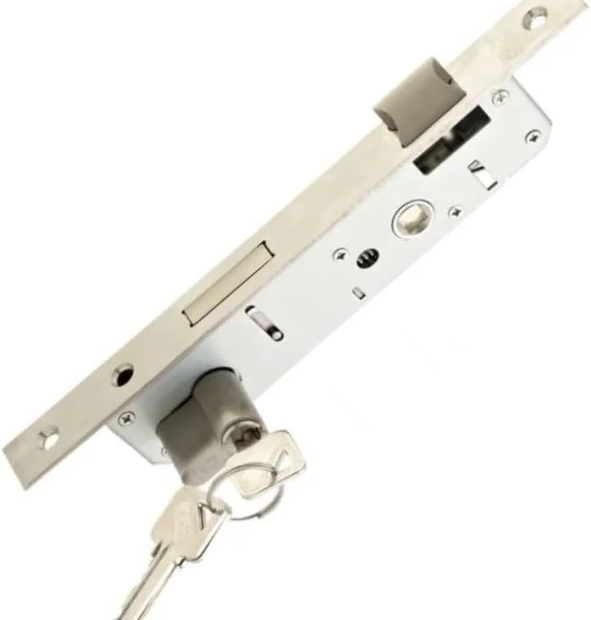 دستگیره در آلومینیومی Robustline با قفل 20 میلی متری، دستگیره در سنگین (قهوه ای) دستگیره در آلومینیومی Robustline با قفل 20 میلی متری، دستگیره در سنگین (قهوه ای)