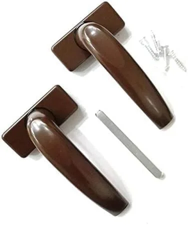 دستگیره در آلومینیومی Robustline با قفل 20 میلی متری، دستگیره در سنگین (قهوه ای) دستگیره در آلومینیومی Robustline با قفل 20 میلی متری، دستگیره در سنگین (قهوه ای)