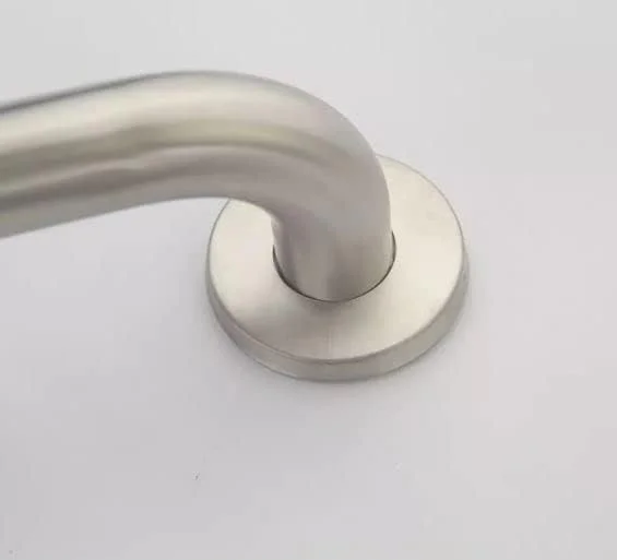 دستگیره درب نوع D استیل ضد زنگ 19 میلی متری Robustline برای درب ورودی، تجاری، اداری، فروشگاهی، ست دستگیره درب چوبی (350 میلی متر) دستگیره درب نوع D استیل ضد زنگ 19 میلی متری Robustline برای درب ورودی، تجاری، اداری، فروشگاهی، ست دستگیره درب چوبی (350 میلی متر)