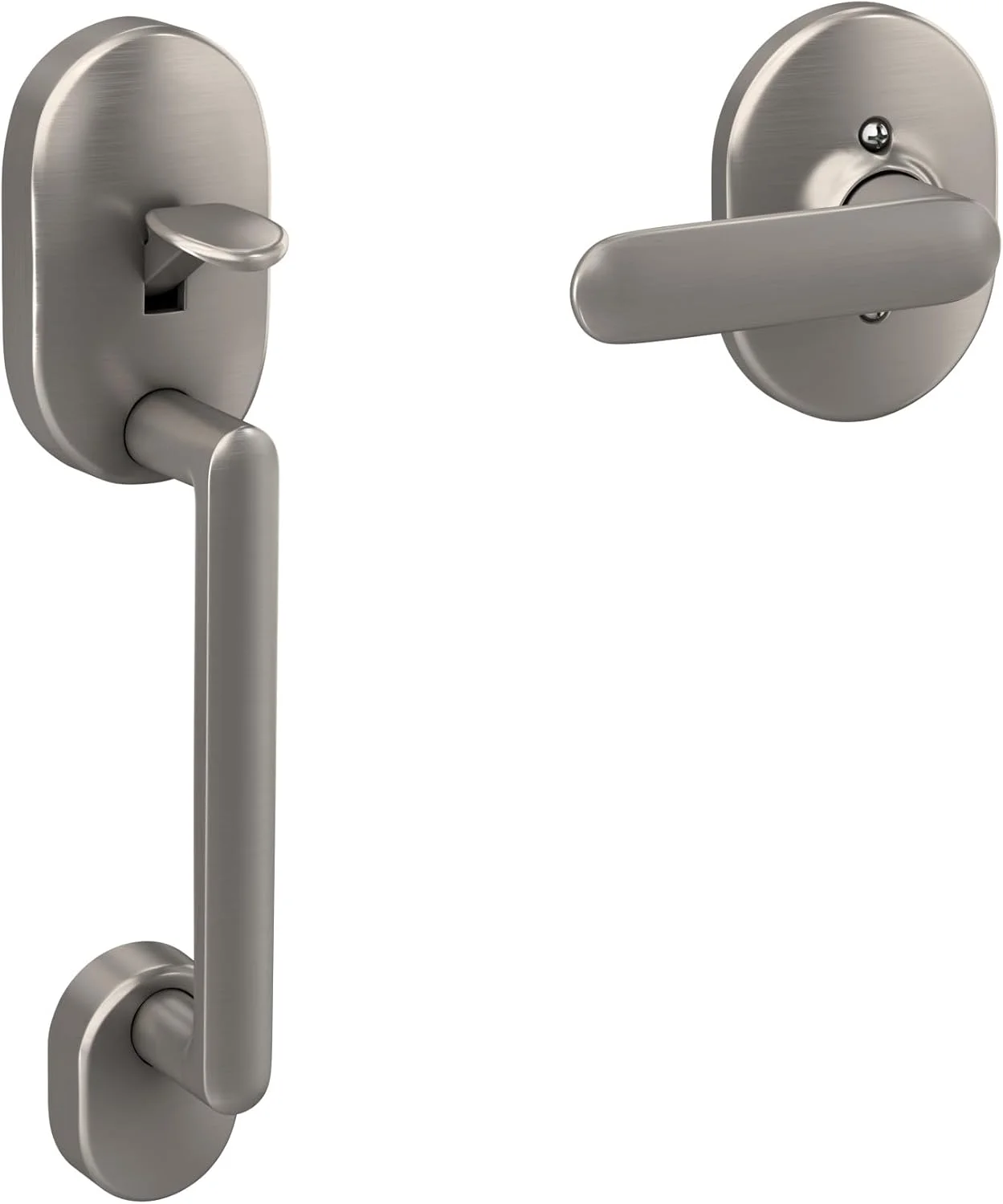 دستگیره ورودی شلاژ مدل Remsen FE285RMN619DAVRMN با دستگیره اهرمی Davlin، رنگ نیکل ساتن