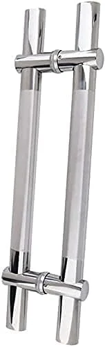 دستگیره درب، دستگیره درب استیل ضد زنگ با فاصله سوراخ قابل تنظیم، دستگیره درب کشویی شیشه ای فروشگاه تجاری، دستگیره درب چوبی، دستگیره درب حمام، 5 سایز