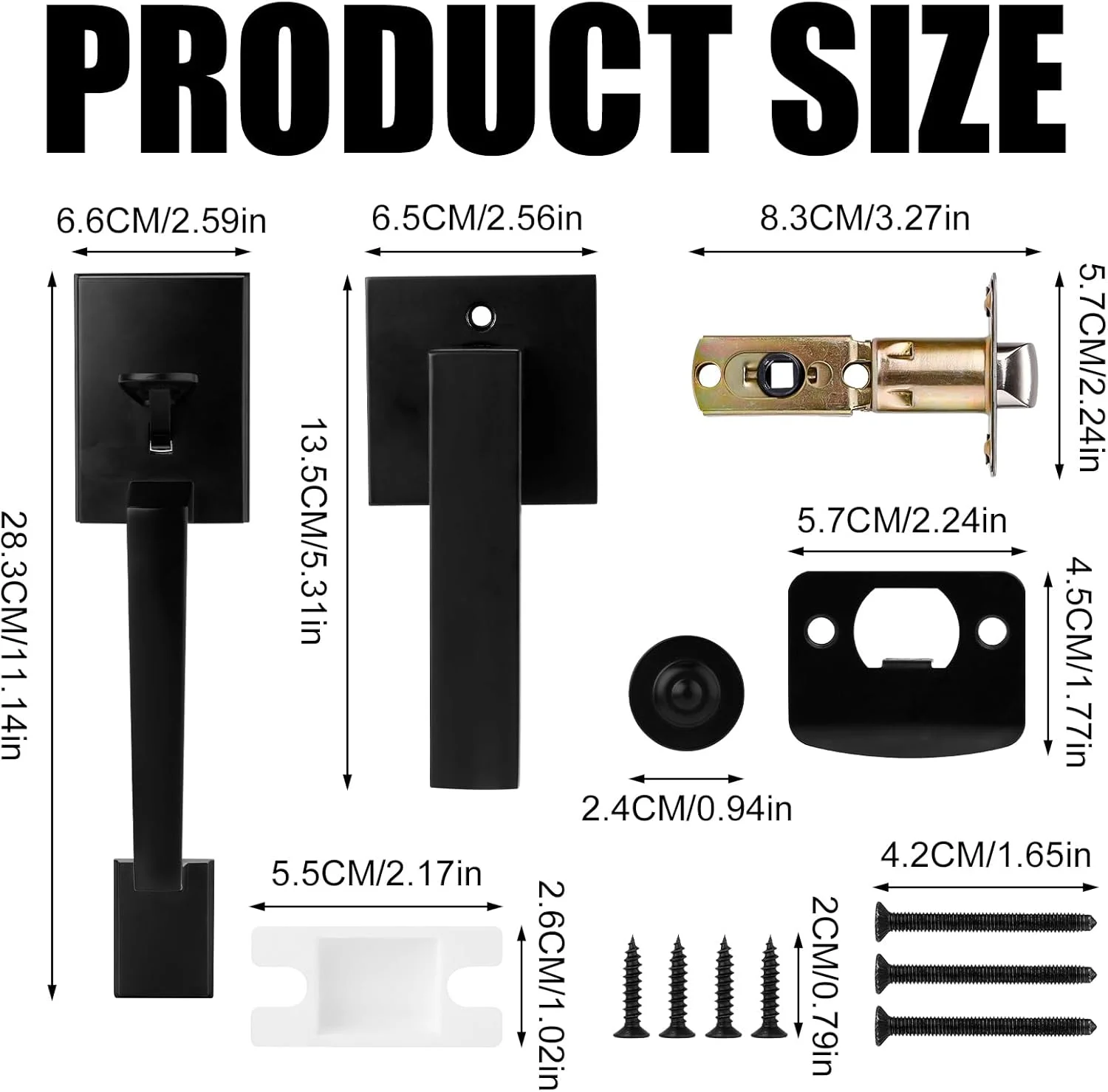 دستگیره درب ورودی مشکی گاسکنور، دستگیره درب برگشت پذیر با روکش مشکی، ست دستگیره درب ورودی بدون کلید برای درب های راست بازشو یا چپ بازشو دستگیره درب ورودی مشکی گاسکنور، دستگیره درب برگشت پذیر با روکش مشکی، ست دستگیره درب ورودی بدون کلید برای درب های راست بازشو یا چپ بازشو