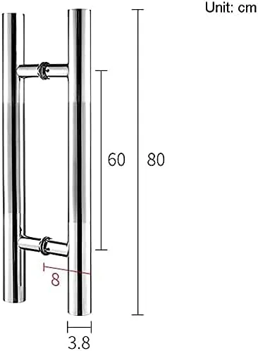 دستگیره درب شیشه ای استیل، دستگیره های درب کشویی اداری تجاری لوله ای، ست سخت افزاری دستگیره درب در 10 سایز دستگیره درب شیشه ای استیل، دستگیره های درب کشویی اداری تجاری لوله ای، ست سخت افزاری دستگیره درب در 10 سایز