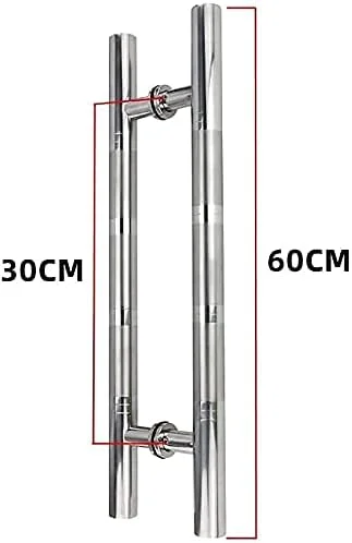 دستگیره درب سنگین 201 استیل ضد زنگ تجاری فشاری-کششی / دستگیره درب شیشه ای / دستگیره درب چوبی / دستگیره درب انبار / دستگیره درب حمام، 8 سایز دستگیره درب سنگین 201 استیل ضد زنگ تجاری فشاری-کششی / دستگیره درب شیشه ای / دستگیره درب چوبی / دستگیره درب انبار / دستگیره درب حمام، 8 سایز