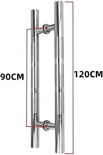 دستگیره درب استیل ضد زنگ 201 تجاری، مناسب برای درب های شیشه ای، چوبی، کشویی و حمام، ابعاد 120×90 سانتی متر دستگیره درب استیل ضد زنگ 201 تجاری، مناسب برای درب های شیشه ای، چوبی، کشویی و حمام، ابعاد 120×90 سانتی متر