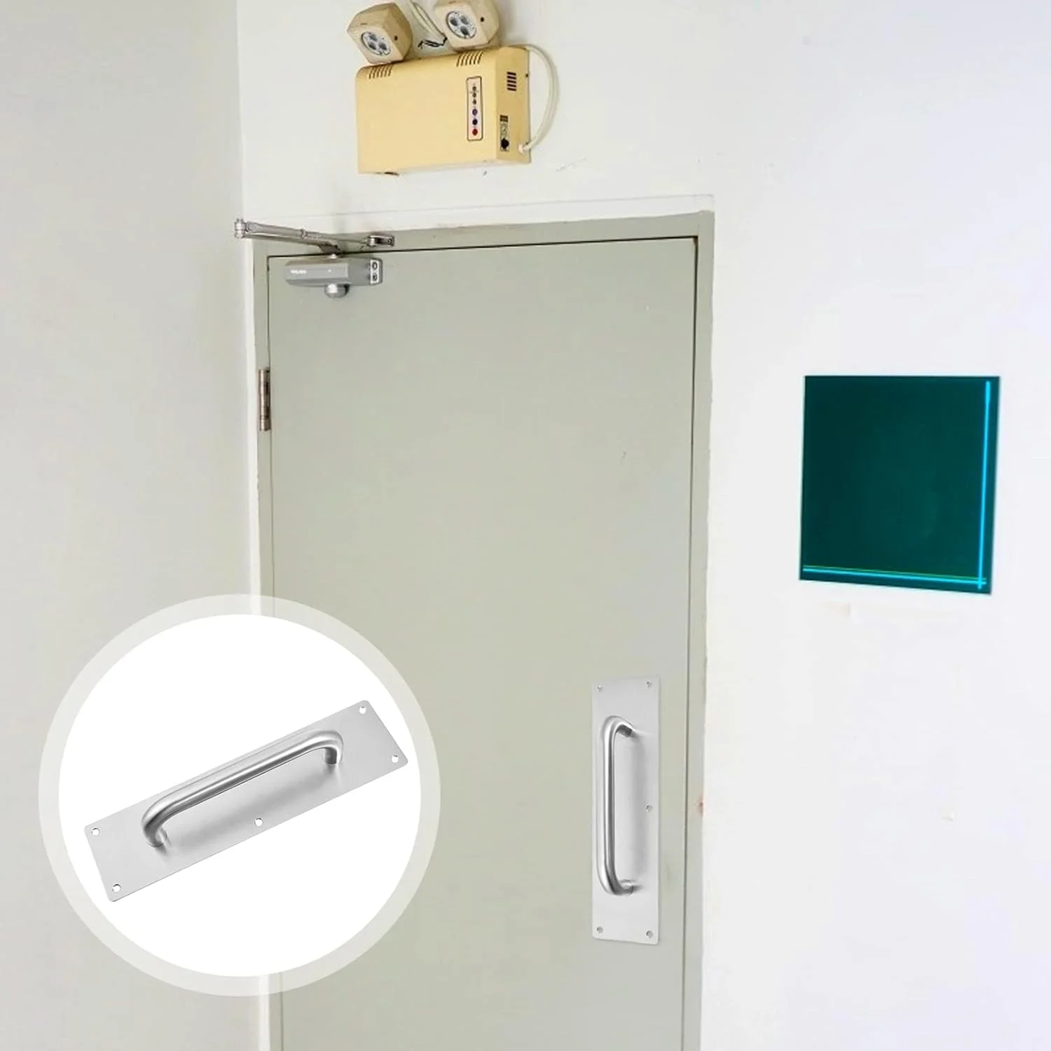 یک ست دستگیره تک سیلندر برای درب ورودی، سخت افزار دستگیره درب ورودی