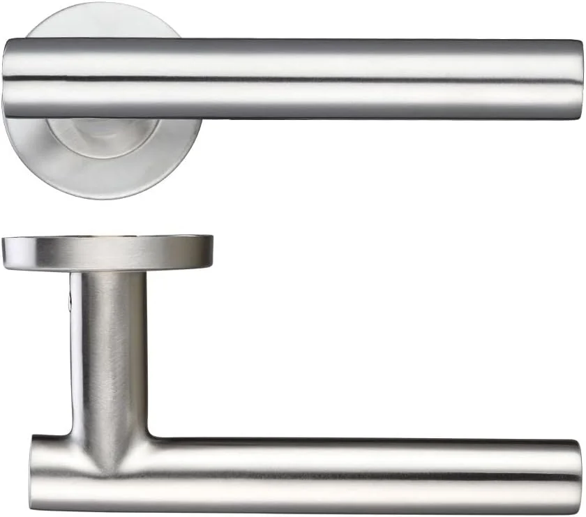 دستگیره اهرمی رز مدل T رُزِت Robustline از جنس استیل ضد زنگ مناسب درب چوبی داخلی دستگیره اهرمی رز مدل T رُزِت Robustline از جنس استیل ضد زنگ مناسب درب چوبی داخلی