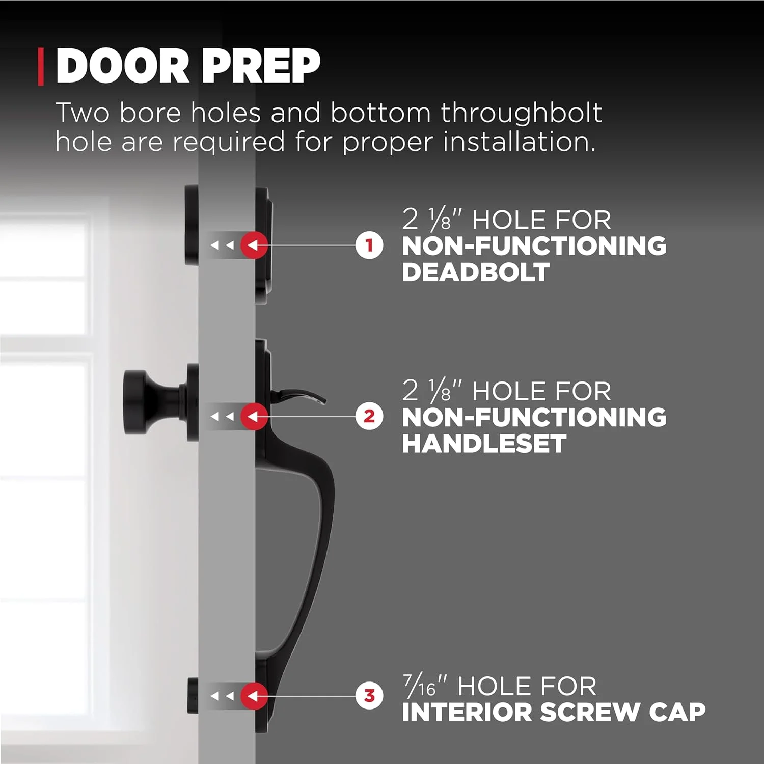 دستگیره در ورودی غیرفعال Kwikset Prague و ست قفل مرده غیرفعال با دستگیره داخلی، دستگیره تزئینی بیرونی با دستگیره داخلی، مشکی مات با محافظت Microban دستگیره در ورودی غیرفعال Kwikset Prague و ست قفل مرده غیرفعال با دستگیره داخلی، دستگیره تزئینی بیرونی با دستگیره داخلی، مشکی مات با محافظت Microban