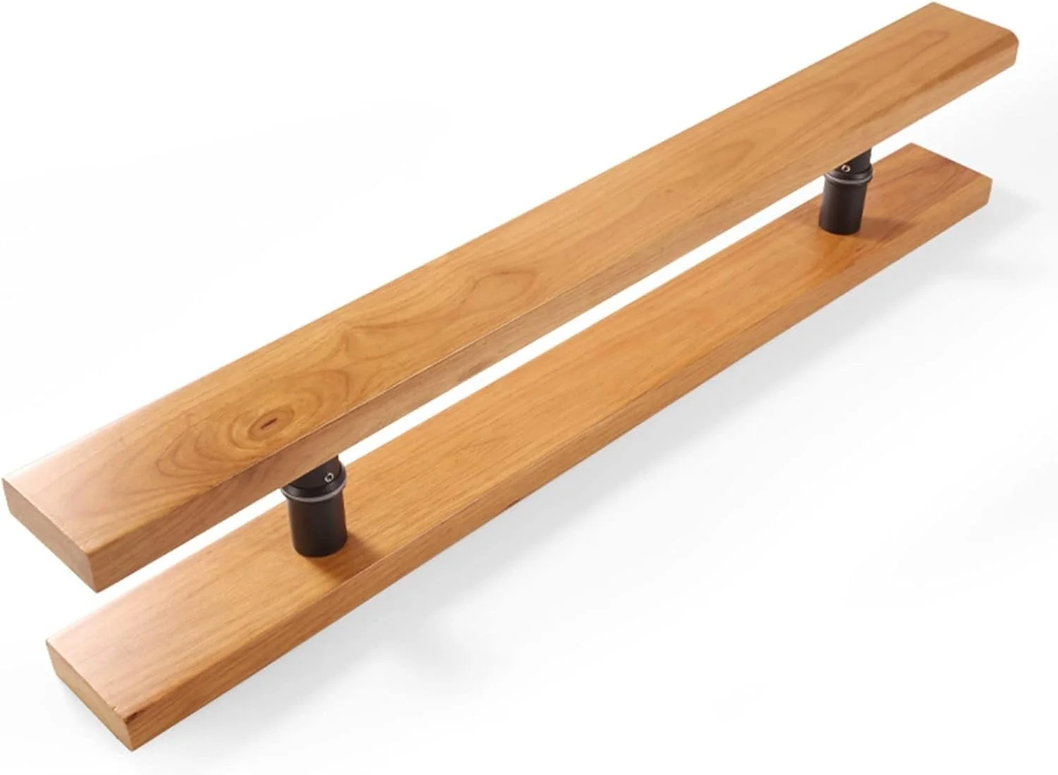 دستگیره درب بیرونی برای درب های چوبی/شیشه ای/فلزی، دستگیره درب، نصب پشت به پشت برای درب های سوله، گاراژ، ورودی، دستگیره بادوام، A، 120 سانتی متر