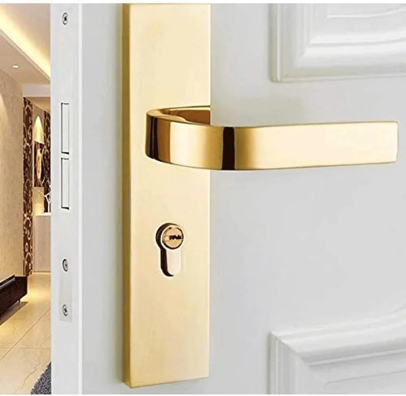 ست قفل درب اتاق خواب Beyori، دستگیره اهرمی قفل درب سخت افزاری بی صدا از جنس آلیاژ روی بادوام برای بازسازی خانه ست قفل درب اتاق خواب Beyori، دستگیره اهرمی قفل درب سخت افزاری بی صدا از جنس آلیاژ روی بادوام برای بازسازی خانه