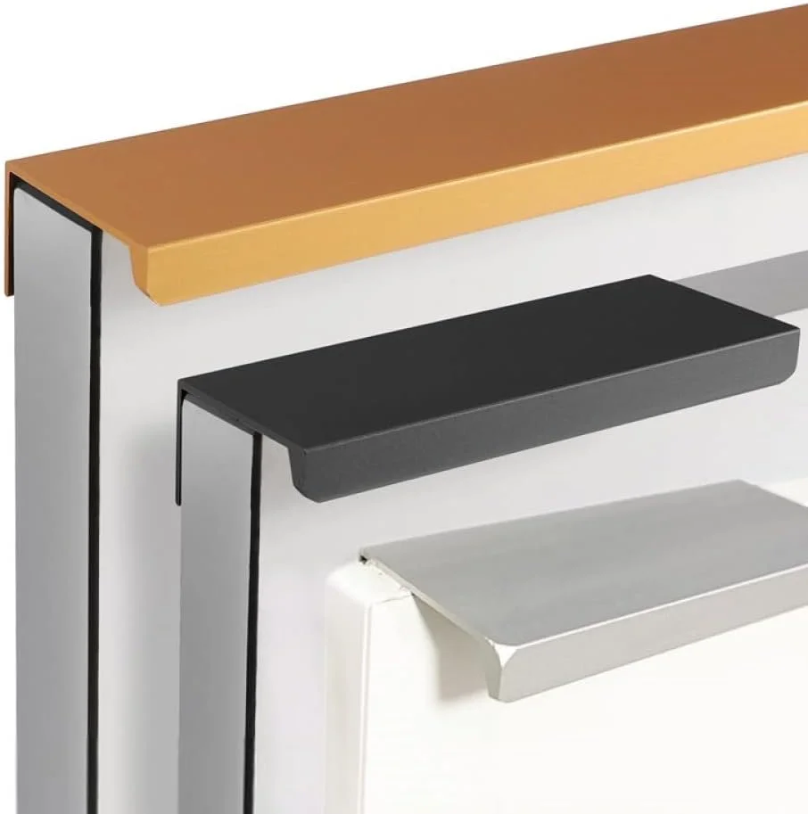 دستگیره های درب کابینت استیل ضد زنگ دستگیره های مخفی سخت افزار مبلمان میز مشکی نقره ای طلایی fangdanwang (طلایی) دستگیره های درب کابینت استیل ضد زنگ دستگیره های مخفی سخت افزار مبلمان میز مشکی نقره ای طلایی fangdanwang (طلایی)