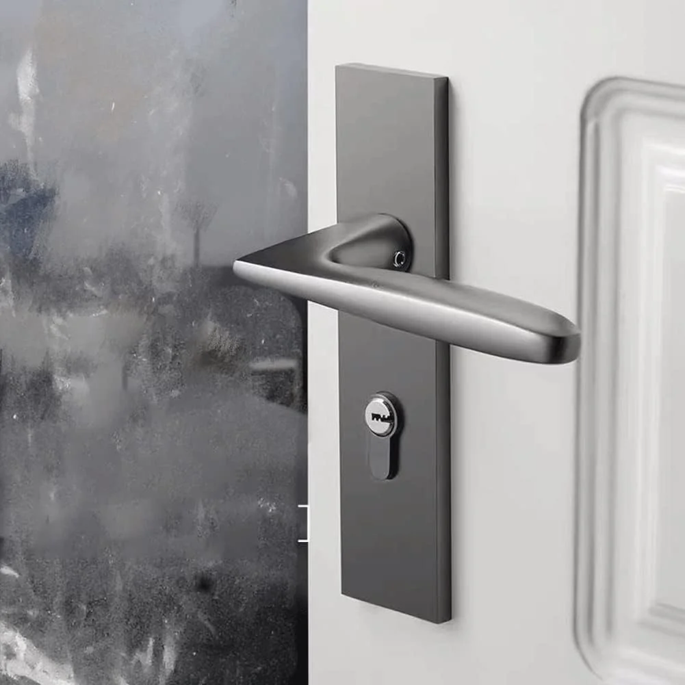 ست قفل درب با کلید، قفل سخت افزاری درب آلیاژ روی، قفل درب امنیتی حریم خصوصی، دستگیره برای اتاق خواب آشپزخانه (رنگ: B) ست قفل درب با کلید، قفل سخت افزاری درب آلیاژ روی، قفل درب امنیتی حریم خصوصی، دستگیره برای اتاق خواب آشپزخانه (رنگ: B)