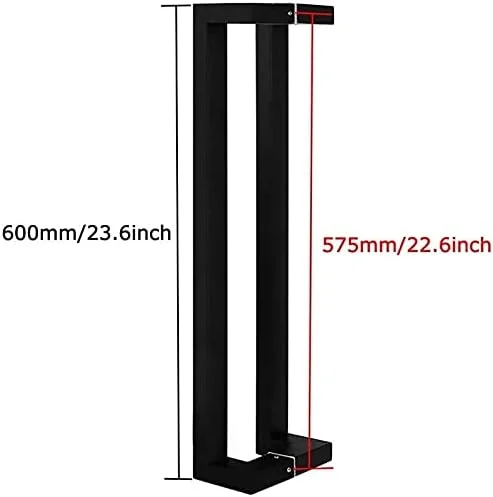 دستگیره درب تجاری سنگین، لوله مربعی استیل ضد زنگ، دستگیره کشویی شیشه ای / دستگیره درب انبار، پرداخت مشکی مات - 5 سایز ست دستگیره درب سخت افزار (سایز: طول 600 میلی متر) دستگیره درب تجاری سنگین، لوله مربعی استیل ضد زنگ، دستگیره کشویی شیشه ای / دستگیره درب انبار، پرداخت مشکی مات - 5 سایز ست دستگیره درب سخت افزار (سایز: طول 600 میلی متر)