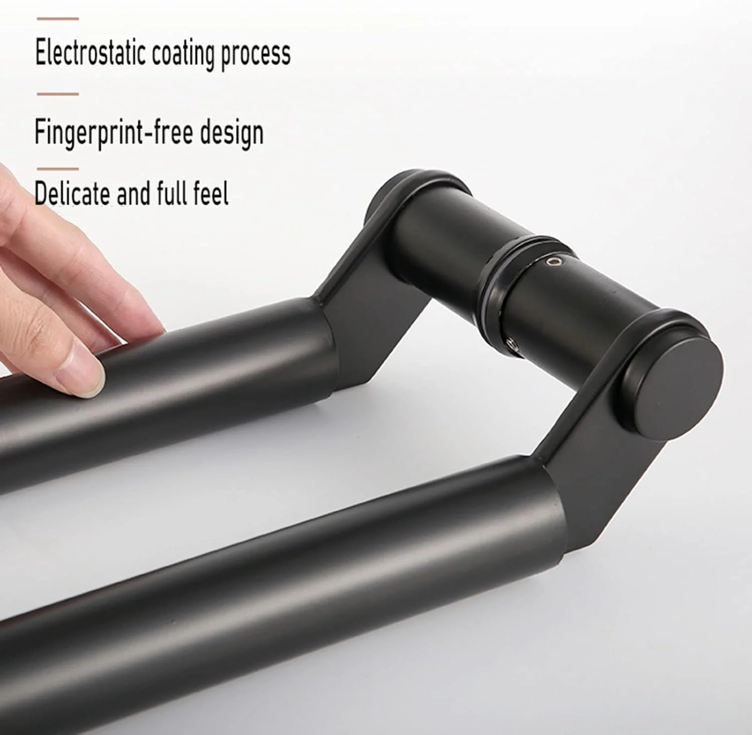 دستگیره درب کشویی انبار مدرن دو طرفه استیل ضد زنگ مناسب برای درهای فولادی، آلومینیومی و شیشه ای، طول: 100 سانتی متر دستگیره درب کشویی انبار مدرن دو طرفه استیل ضد زنگ مناسب برای درهای فولادی، آلومینیومی و شیشه ای، طول: 100 سانتی متر