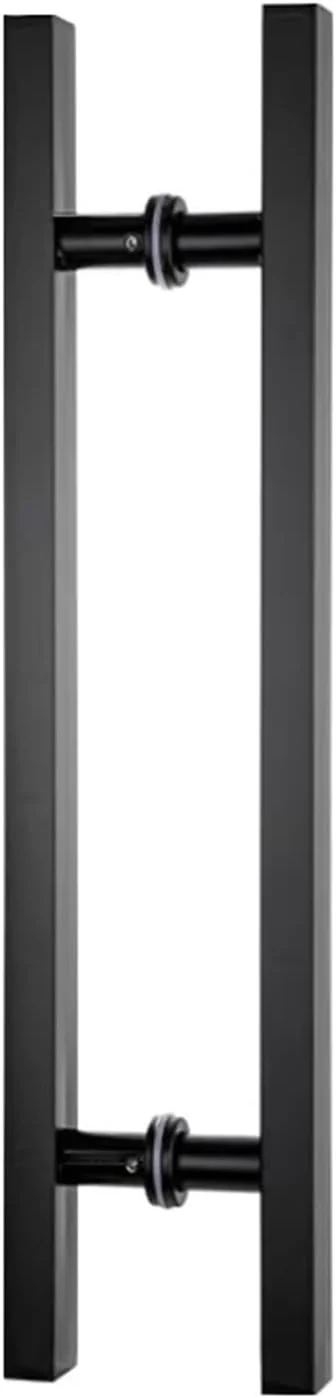 دستگیره های کششی درب اداری تجاری، دستگیره فشاری بلند برای درب انبار/درب شیشه ای، دستگیره مستطیلی برای درب فلزی/درب چوبی، مشکی مات - 150 سانتی متر (59 اینچ) 110 سانتی متر دستگیره های کششی درب اداری تجاری، دستگیره فشاری بلند برای درب انبار/درب شیشه ای، دستگیره مستطیلی برای درب فلزی/درب چوبی، مشکی مات - 150 سانتی متر (59 اینچ) 110 سانتی متر