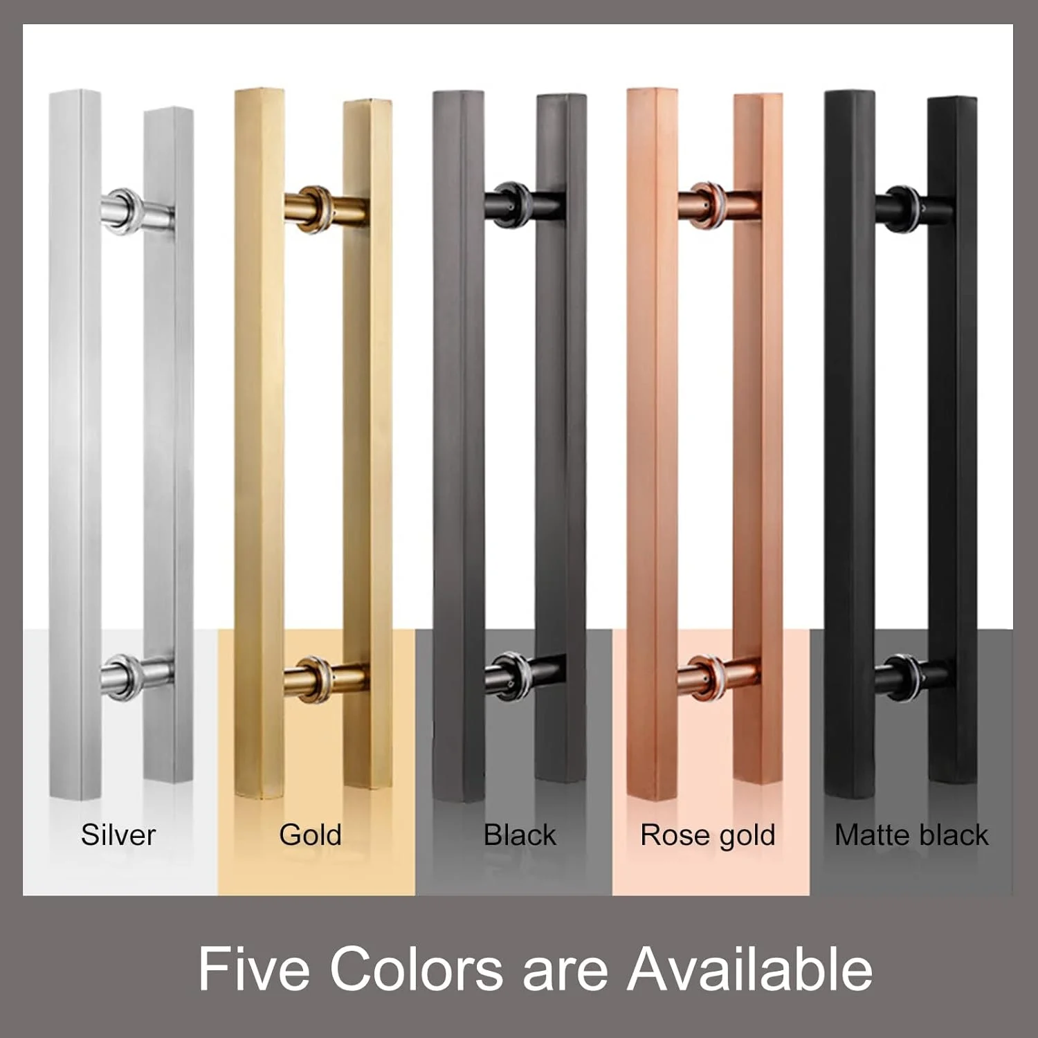 دستگیره های کششی درب اداری تجاری، دستگیره کششی/فشاری درب انبار/دستگیره های شیشه ای، دستگیره درب شیشه ای مستطیلی برای درب ورودی، طلایی-150 سانتی متر (59 اینچ) 110 سانتی متر دستگیره های کششی درب اداری تجاری، دستگیره کششی/فشاری درب انبار/دستگیره های شیشه ای، دستگیره درب شیشه ای مستطیلی برای درب ورودی، طلایی-150 سانتی متر (59 اینچ) 110 سانتی متر