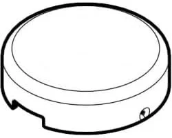 روکش درپوش پیچ مدرن Kwikset 49031 برای دستگیره های سری San Clemente و Camino