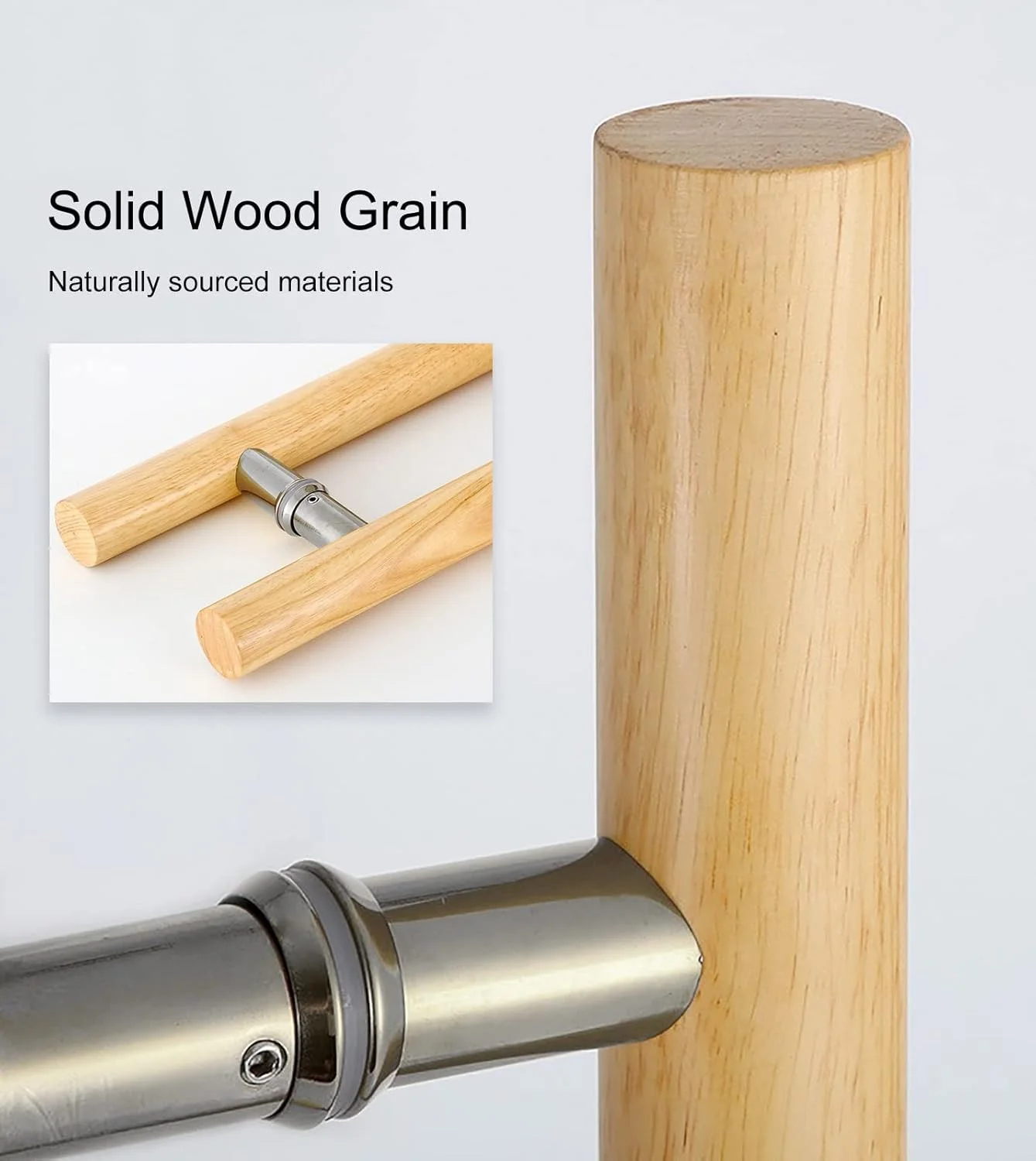 دستگیره درب شیشه ای ورودی فروشگاه، دستگیره کشویی مدرن درب چوبی انبار، دستگیره فشاری درب میله ای گرد دو طرفه، 30/40/60/80/100/120/150 سانتی متر، خاکستری روشن-40 سانتی متر دستگیره درب شیشه ای ورودی فروشگاه، دستگیره کشویی مدرن درب چوبی انبار، دستگیره فشاری درب میله ای گرد دو طرفه، 30/40/60/80/100/120/150 سانتی متر، خاکستری روشن-40 سانتی متر