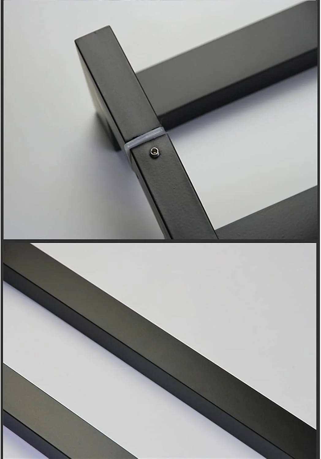 دستگیره درب شیشه ای لوله مربعی خمیده دوگانه ضخیم استیل 304، 4 طول، مشکی-425×400 میلی متر دستگیره درب شیشه ای لوله مربعی خمیده دوگانه ضخیم استیل 304، 4 طول، مشکی-425×400 میلی متر