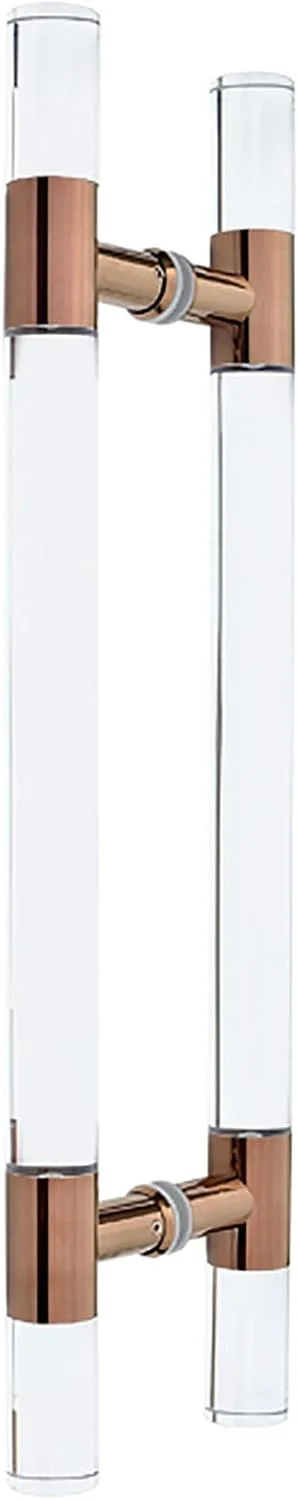 دستگیره شیشه ای بلند درب به طول 60/80/100/120 سانتی متر، میله کششی برای درب کشویی انبار آشپزخانه/حمام/گاراژ، روکش کریستالی شفاف اکریلیک، نصب دو طرفه، طلایی رز - 120 سانتی متر/47.2 اینچ دستگیره شیشه ای بلند درب به طول 60/80/100/120 سانتی متر، میله کششی برای درب کشویی انبار آشپزخانه/حمام/گاراژ، روکش کریستالی شفاف اکریلیک، نصب دو طرفه، طلایی رز - 120 سانتی متر/47.2 اینچ