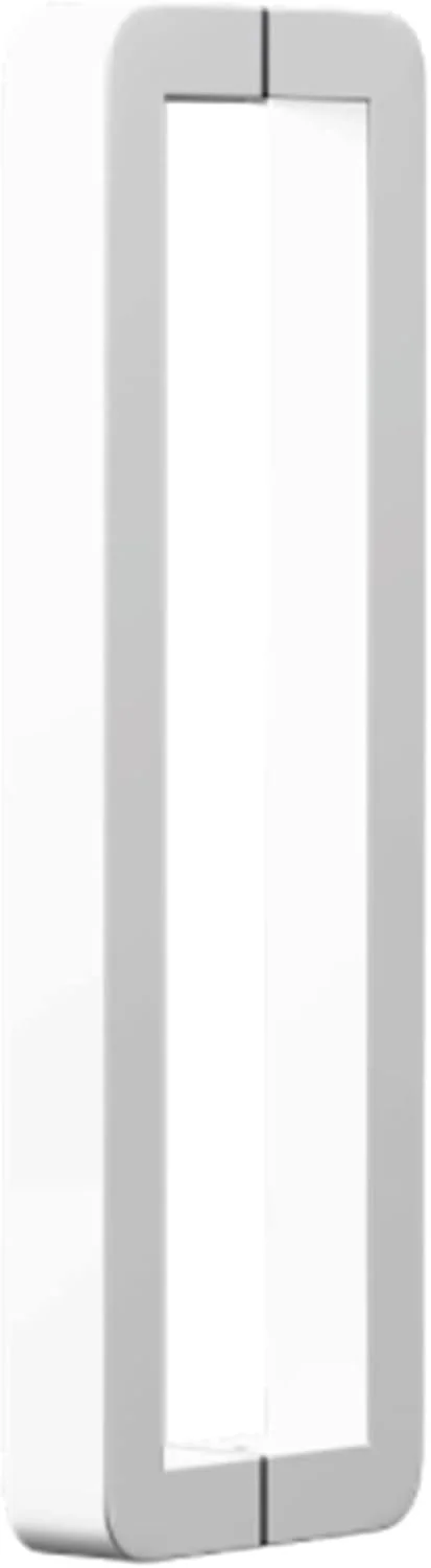 دستگیره درب کشویی انبار، دستگیره فلزی درب انبار استودیویی، دستگیره فشاری کششی داخلی و خارجی برای درب های شیشه ای حمام منزل، سفید، 62.5 سانتی متر