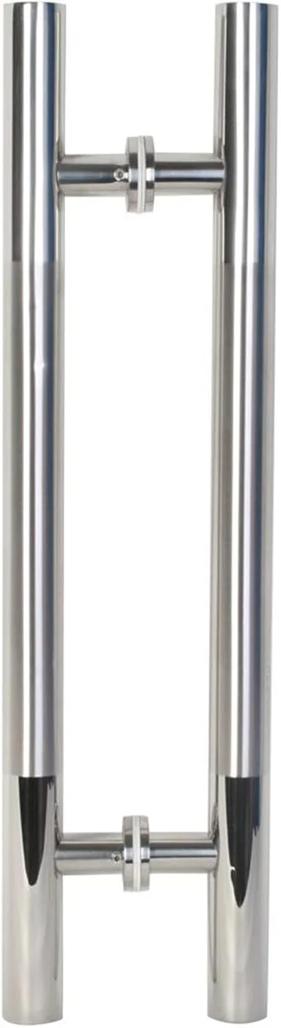 دستگیره درب انبار، دستگیره فشاری کششی استیل ضد زنگ درجه 304، دستگیره مدرن درب / دستگیره درب کشویی دو طرفه مدرن / دستگیره درب انبار / دستگیره شیشه ای، چند رنگ - L: 80 سانتی متر (31.4 اینچ) / 50 سانتی متر (19.6 اینچ)