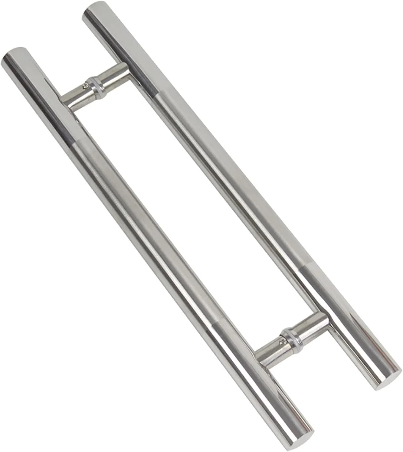 دستگیره درب شیشه ای سخت افزاری، دستگیره لوله ای گرد استیل ضد زنگ، دستگیره کششی درب، نرده درب آهنی، درب چوبی، سخت افزار دستگیره درب قاب دار، 9 سایز، 800×500 میلی متر