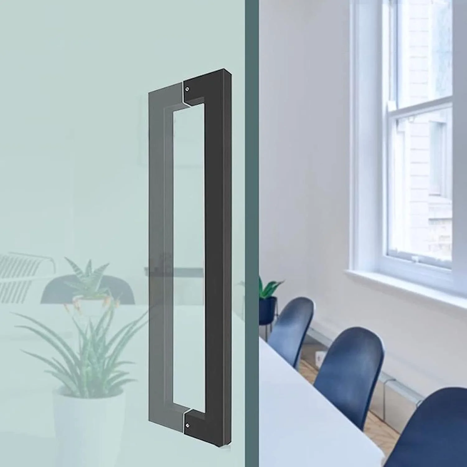 دستگیره درب کشویی آشپزخانه، دستگیره مدرن درب شیشه ای استیل 304، دستگیره بلند مدرن درب، دستگیره درب انبار، مدل نردبانی دو طرفه مدرن، مشکی - L: 43.8 سانتی متر (17.2 اینچ) / 40 سانتی متر (15.7 اینچ) دستگیره درب کشویی آشپزخانه، دستگیره مدرن درب شیشه ای استیل 304، دستگیره بلند مدرن درب، دستگیره درب انبار، مدل نردبانی دو طرفه مدرن، مشکی - L: 43.8 سانتی متر (17.2 اینچ) / 40 سانتی متر (15.7 اینچ)