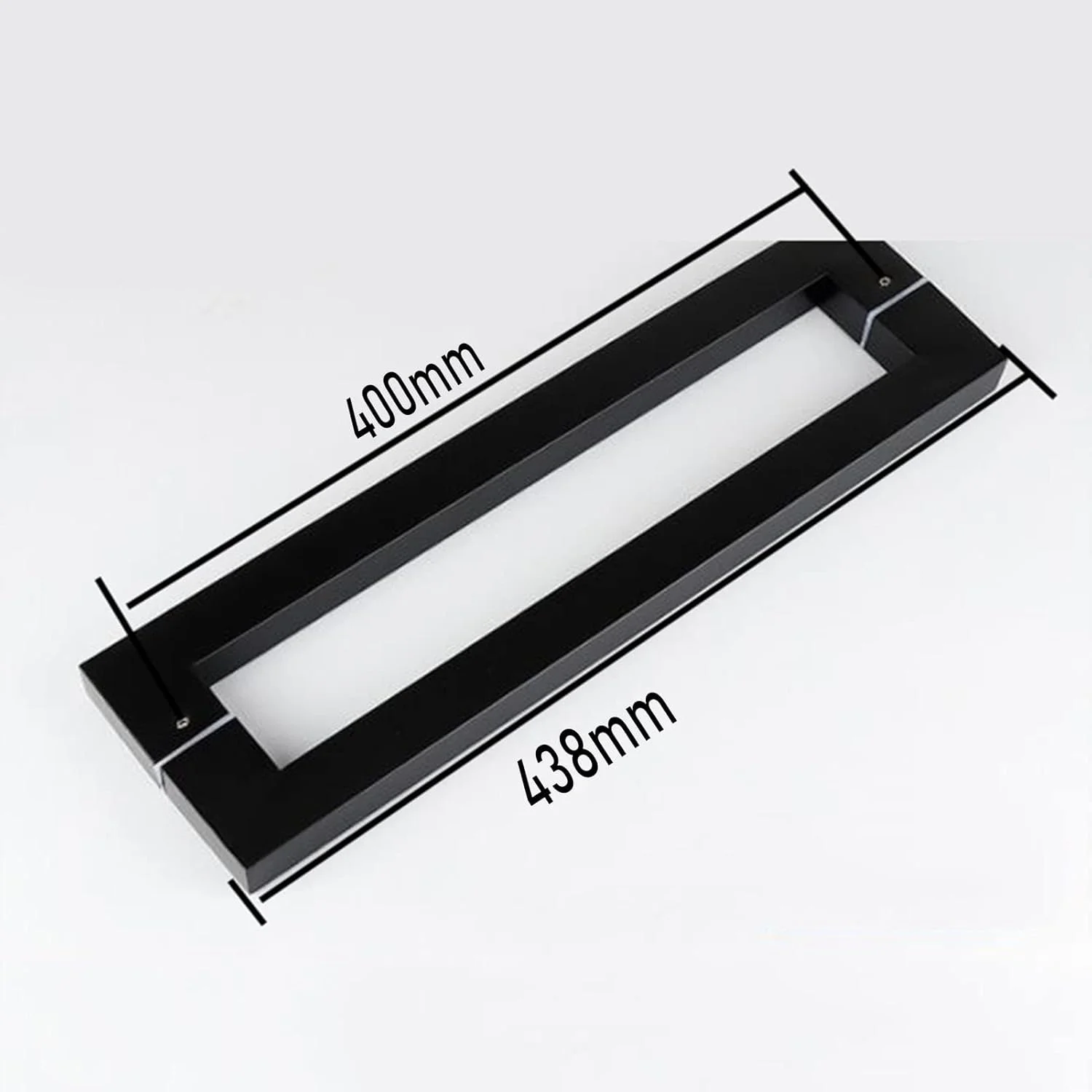 دستگیره کشویی درب انبار، دستگیره مدرن دو طرفه از جنس استیل ضد زنگ، دستگیره مدرن درب کشویی با شکل مربع، دستگیره مدرن درب انبار، مناسب برای درب شیشه ای، طول: 43.8 سانتی متر / 40 سانتی متر دستگیره کشویی درب انبار، دستگیره مدرن دو طرفه از جنس استیل ضد زنگ، دستگیره مدرن درب کشویی با شکل مربع، دستگیره مدرن درب انبار، مناسب برای درب شیشه ای، طول: 43.8 سانتی متر / 40 سانتی متر