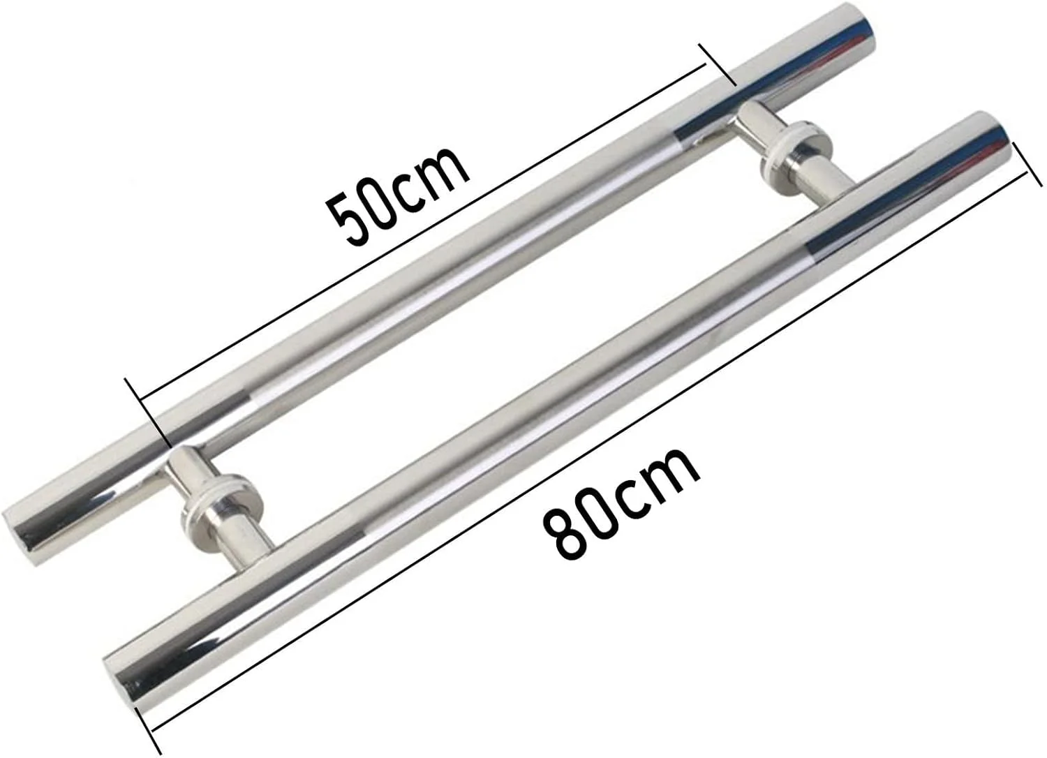دستگیره درب انبار، دستگیره فشاری کششی استیل ضد زنگ درجه 304، دستگیره مدرن درب / دستگیره درب کشویی دو طرفه مدرن / دستگیره درب انبار / دستگیره شیشه ای، چند رنگ - L: 80 سانتی متر (31.4 اینچ) / 50 سانتی متر (19.6 اینچ) دستگیره درب انبار، دستگیره فشاری کششی استیل ضد زنگ درجه 304، دستگیره مدرن درب / دستگیره درب کشویی دو طرفه مدرن / دستگیره درب انبار / دستگیره شیشه ای، چند رنگ - L: 80 سانتی متر (31.4 اینچ) / 50 سانتی متر (19.6 اینچ)