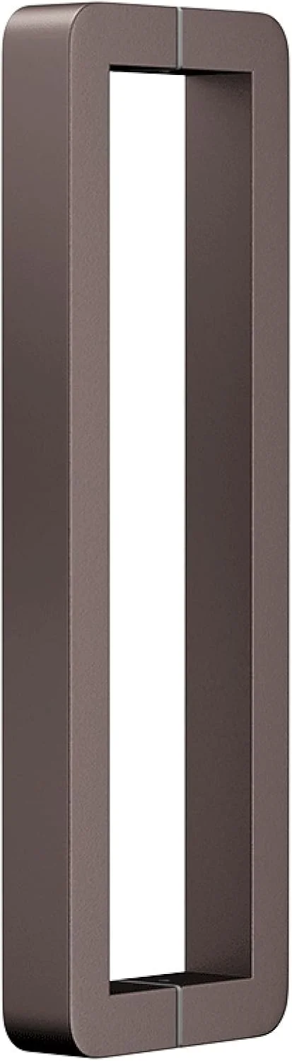 دستگیره درب کشویی انبار، دستگیره مربعی استیل ضد زنگ، دستگیره دو طرفه شیشه ای برای درب فروشگاه/رستوران/باشگاه/استودیو، 62.5 سانتی متر