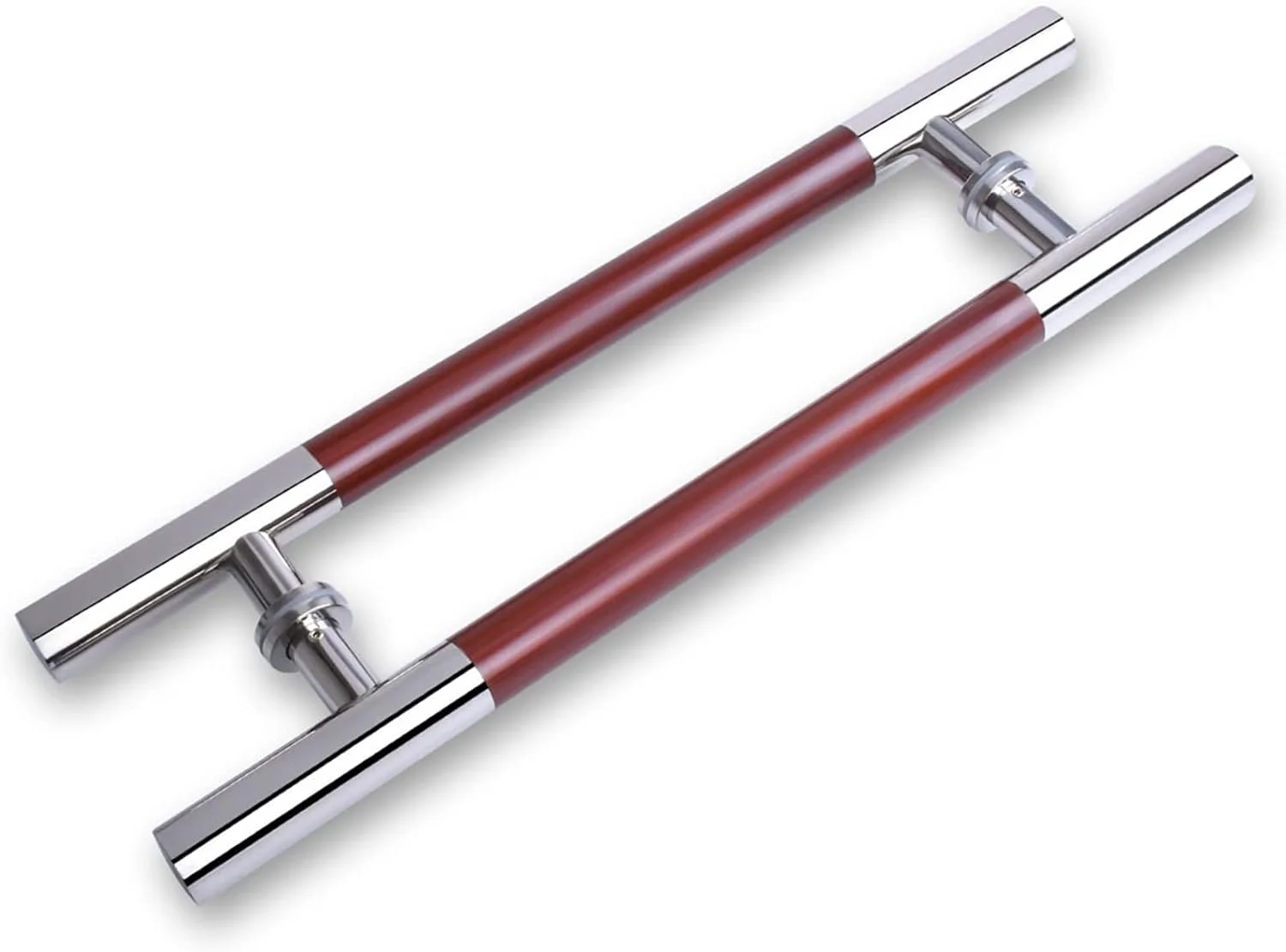 دستگیره درب کشویی انبار برای درب های چوبی/شیشه ای، دستگیره های کششی استیل ضد زنگ، دستگیره شیشه ای درب حمام، 50cm(19 3/4")*30cm