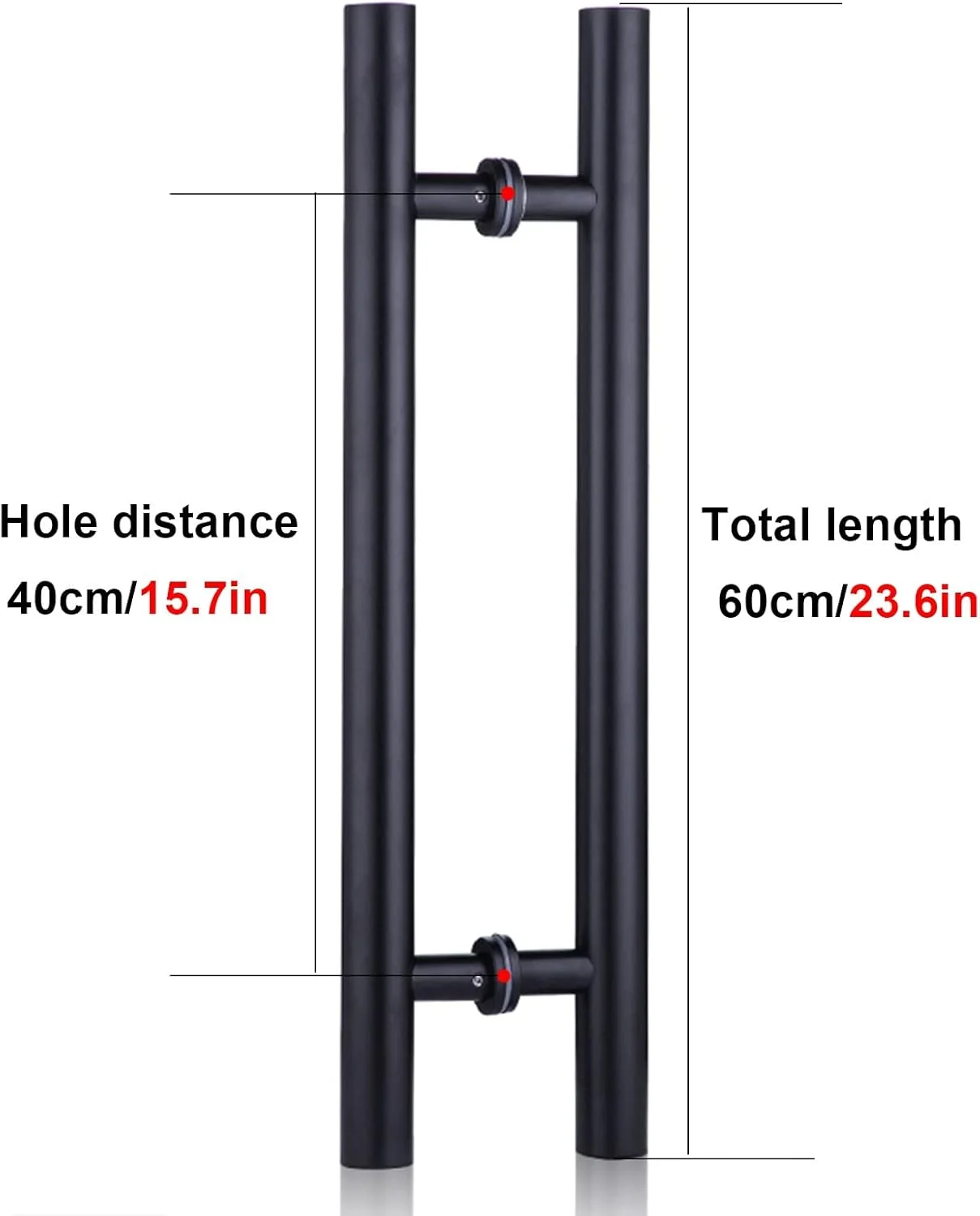 دستگیره درب کشویی انبار، درب شیشه ای دفتر کار، دستگیره مدرن درب کشویی انبار برای درب چوبی فلزی، طول 50cm/60cm/80cm /100cm /120cm /150cm، 60cm/23.6in دستگیره درب کشویی انبار، درب شیشه ای دفتر کار، دستگیره مدرن درب کشویی انبار برای درب چوبی فلزی، طول 50cm/60cm/80cm /100cm /120cm /150cm، 60cm/23.6in
