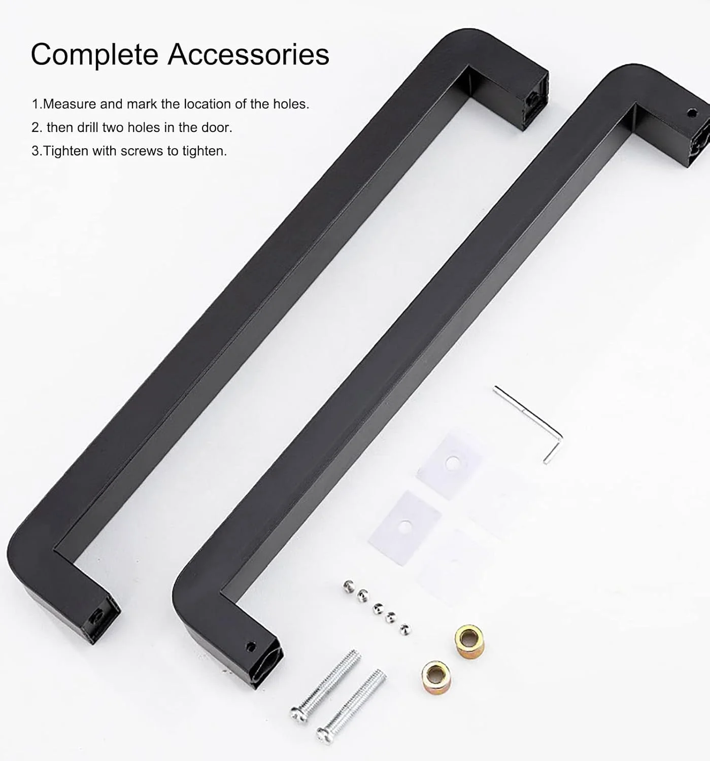 دستگیره فشاری کششی درب شیشه ای دو طرفه، دستگیره کششی درب انبار کشویی برای درب های داخلی و خارجی، میله فشاری درب شیشه ای مربعی، نصب آسان، طلایی-32 سانتی متر(12 5/8 اینچ)*30 سانتی متر دستگیره فشاری کششی درب شیشه ای دو طرفه، دستگیره کششی درب انبار کشویی برای درب های داخلی و خارجی، میله فشاری درب شیشه ای مربعی، نصب آسان، طلایی-32 سانتی متر(12 5/8 اینچ)*30 سانتی متر