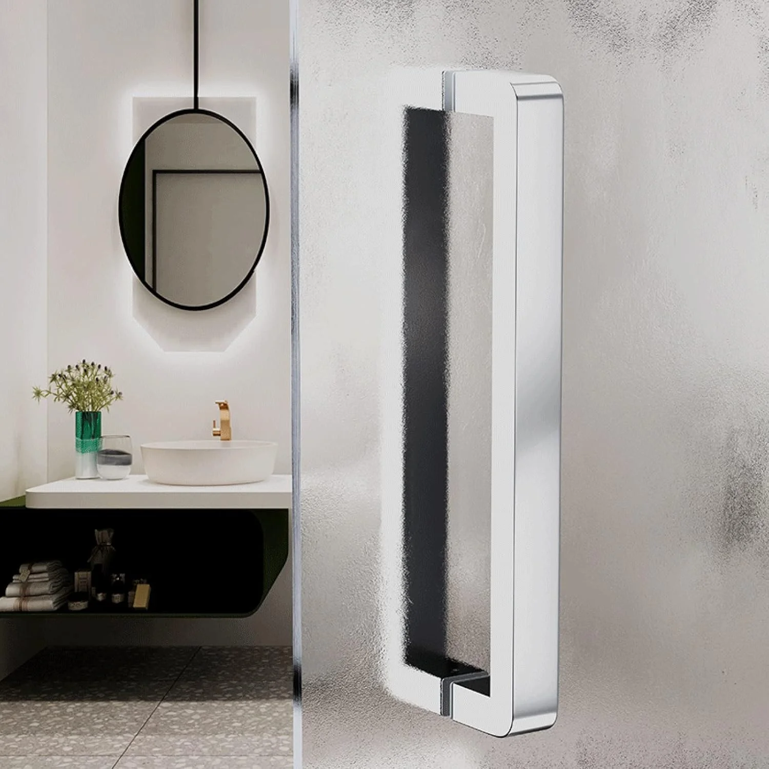 دستگیره کشویی درب انبار، استیل ضد زنگ، مناسب برای درب های چوبی، فلزی و شیشه ای داخلی و خارجی، درب های ورودی، 122.5 سانتی متر دستگیره کشویی درب انبار، استیل ضد زنگ، مناسب برای درب های چوبی، فلزی و شیشه ای داخلی و خارجی، درب های ورودی، 122.5 سانتی متر