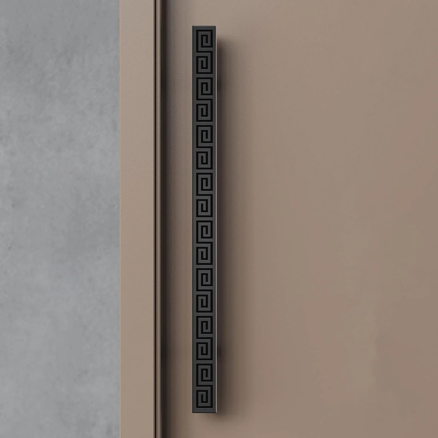 دستگیره درب کشویی انبار، دستگیره های دو طرفه استیل ضد زنگ برای درب های شیشه ای، دروازه های چوبی، اتصالات سخت افزاری درب، خاکستری روشن - 60 سانتی متر دستگیره درب کشویی انبار، دستگیره های دو طرفه استیل ضد زنگ برای درب های شیشه ای، دروازه های چوبی، اتصالات سخت افزاری درب، خاکستری روشن - 60 سانتی متر