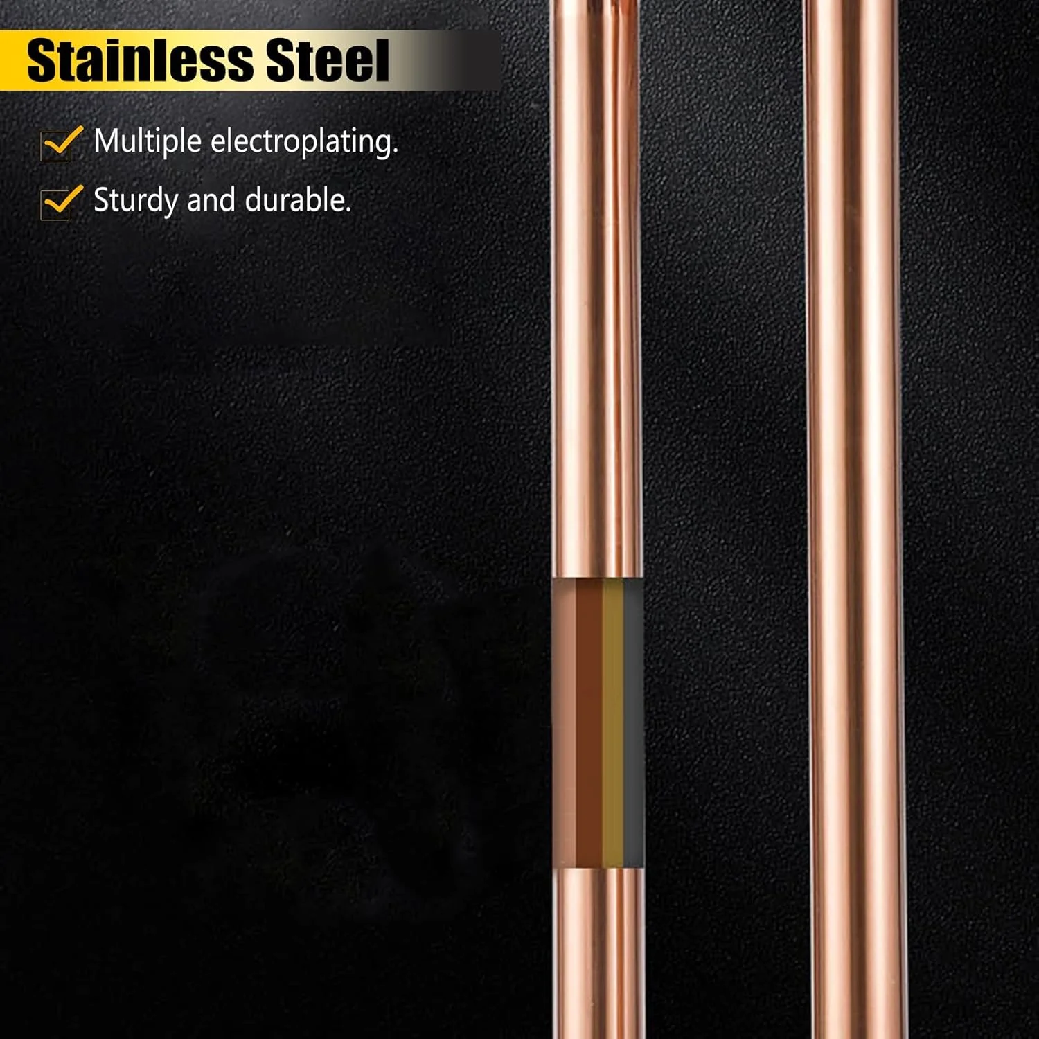 دستگیره درب ورودی مدرن، دستگیره های درب انبار داخلی، دستگیره کششی درب های ورودی تجاری مدرن استیل ضد زنگ، دستگیره های شیشه ای کشویی دوش با واشر، نقره ای - 100 سانتی متر