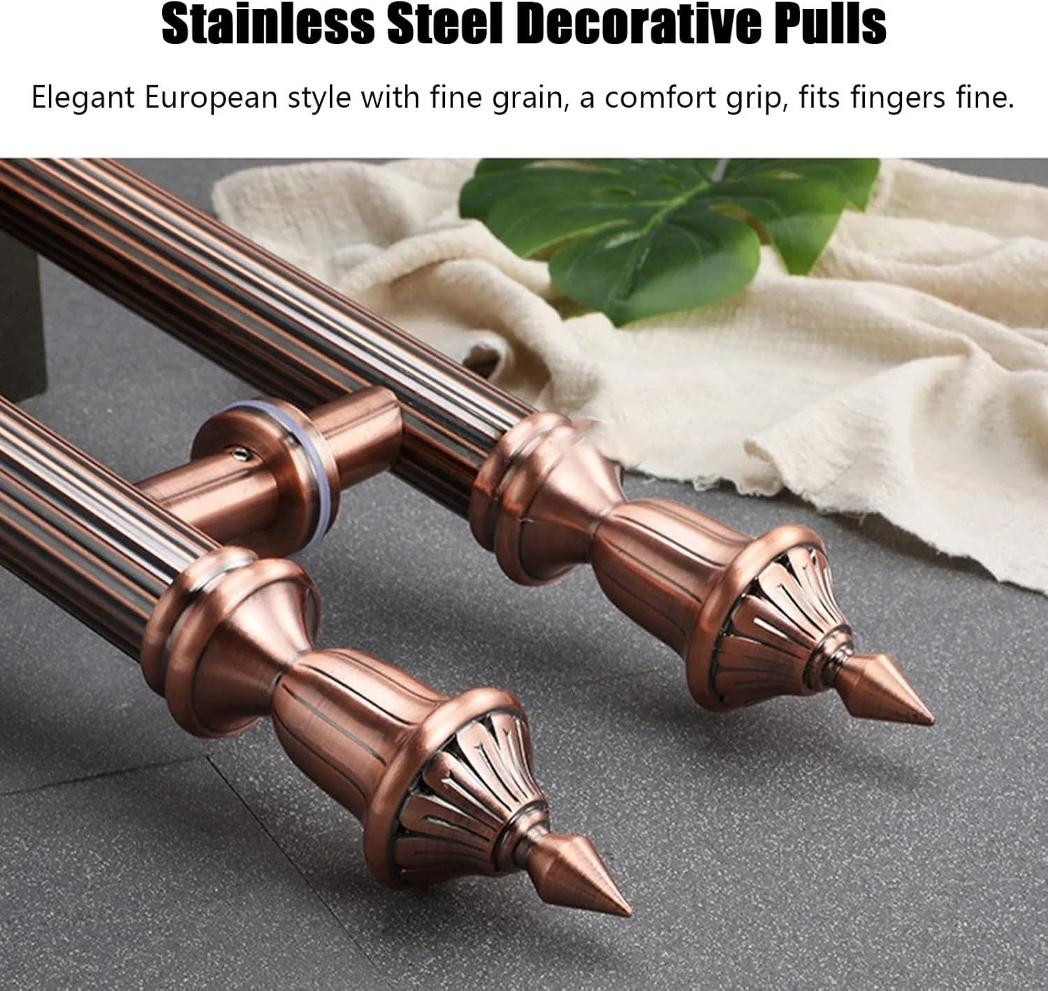 دستگیره درب کشویی انبار، دستگیره درب شیشه ای، دستگیره کششی درب های کشویی انبار به سبک اروپایی، دستگیره های استیل ضد زنگ گرد شکل H برای رستوران، هتل، مرکز خرید، 60، 140 سانتی متر/55.1 اینچ - 100 سانتی متر دستگیره درب کشویی انبار، دستگیره درب شیشه ای، دستگیره کششی درب های کشویی انبار به سبک اروپایی، دستگیره های استیل ضد زنگ گرد شکل H برای رستوران، هتل، مرکز خرید، 60، 140 سانتی متر/55.1 اینچ - 100 سانتی متر