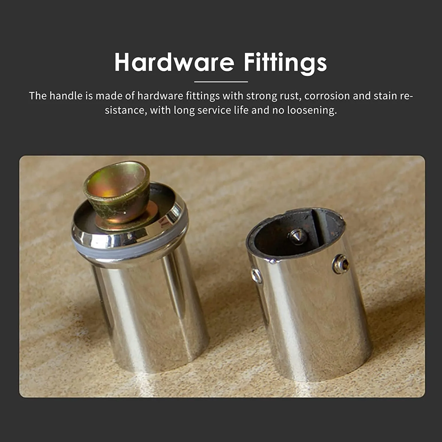 دستگیره کشویی درب انبار چوبی، ست دستگیره دو طرفه گرد برای درب های کشویی انبار، مناسب برای درب های شیشه ای داخلی و خارجی، چوب طبیعی - 120 سانتی متر دستگیره کشویی درب انبار چوبی، ست دستگیره دو طرفه گرد برای درب های کشویی انبار، مناسب برای درب های شیشه ای داخلی و خارجی، چوب طبیعی - 120 سانتی متر