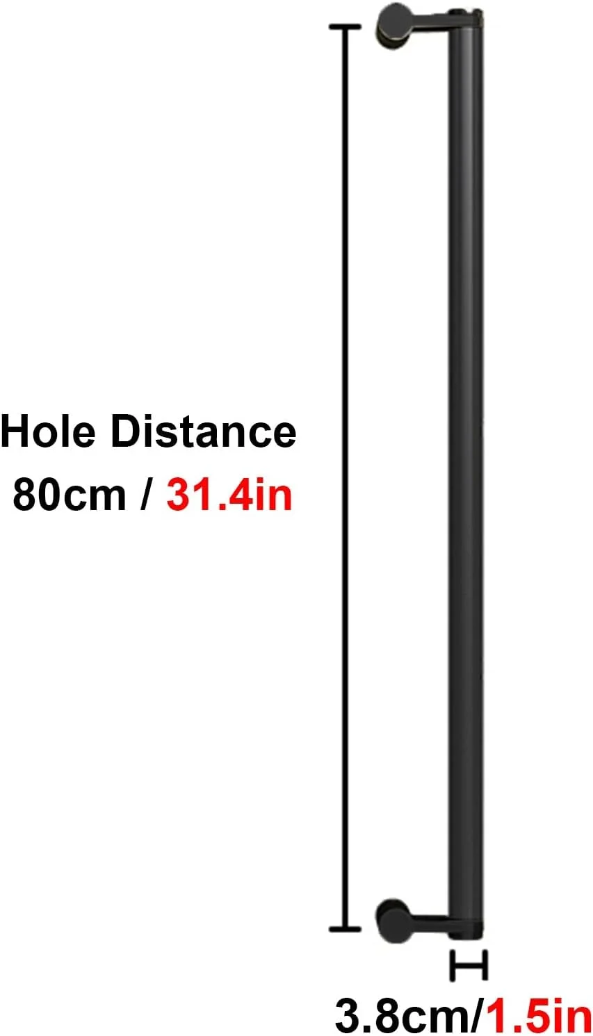 دستگیره درب کشویی انبار، دستگیره های مدرن درب کشویی، دستگیره گرد فشاری برای درب های ورودی پاسیو، درب های چوبی و درب های شیشه ای حمام، با F، فاصله سوراخ 80 سانتی متر دستگیره درب کشویی انبار، دستگیره های مدرن درب کشویی، دستگیره گرد فشاری برای درب های ورودی پاسیو، درب های چوبی و درب های شیشه ای حمام، با F، فاصله سوراخ 80 سانتی متر