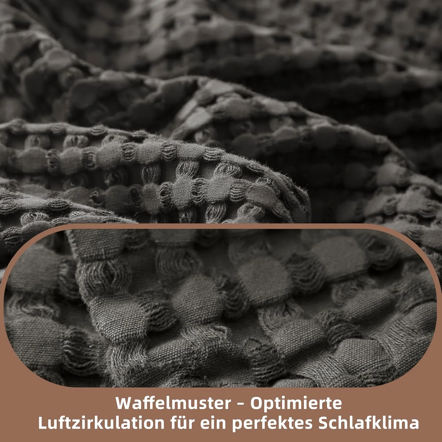 رو تختی بافتنی CHUFFED، 220 در 240 سانتی متر، نرم و قابل تنفس، طرح وافل، پتوی سبک وزن مناسب برای مبل، پتوی بغلی نرم، مناسب اتاق نشیمن، مبل، رنگ ذغالی رو تختی بافتنی CHUFFED، 220 در 240 سانتی متر، نرم و قابل تنفس، طرح وافل، پتوی سبک وزن مناسب برای مبل، پتوی بغلی نرم، مناسب اتاق نشیمن، مبل، رنگ ذغالی