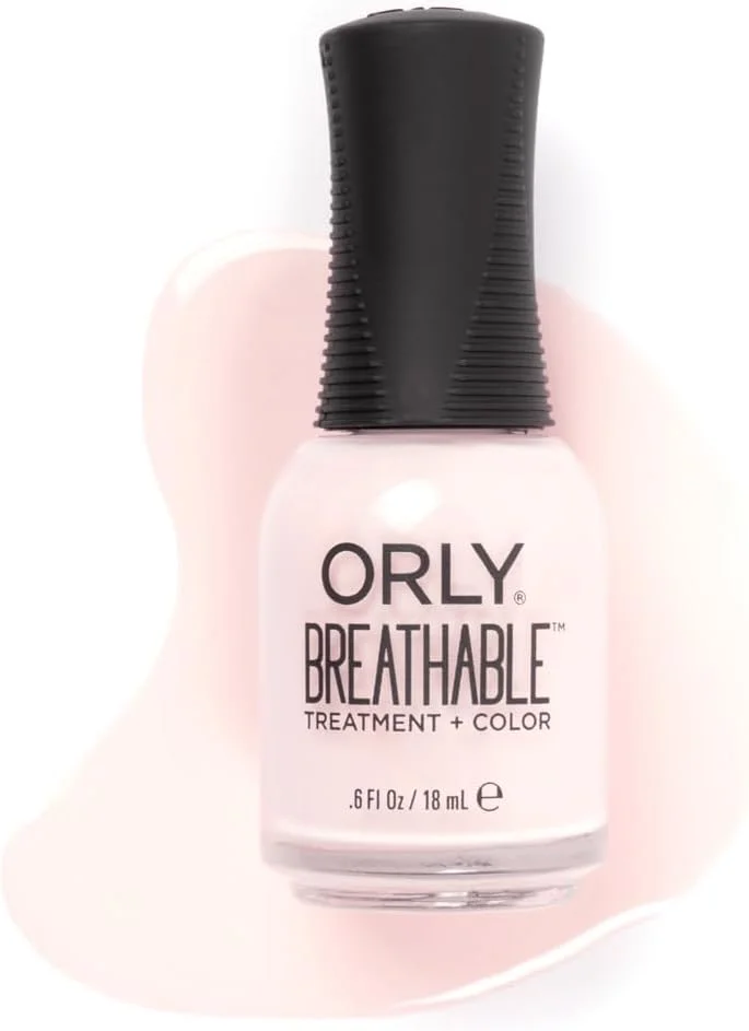 لاک ناخن تنفسی و درمانی اورلی رنگ 20953 مدل Kiss Me I'm Kind مخصوص بانوان - 18 میلی لیتر