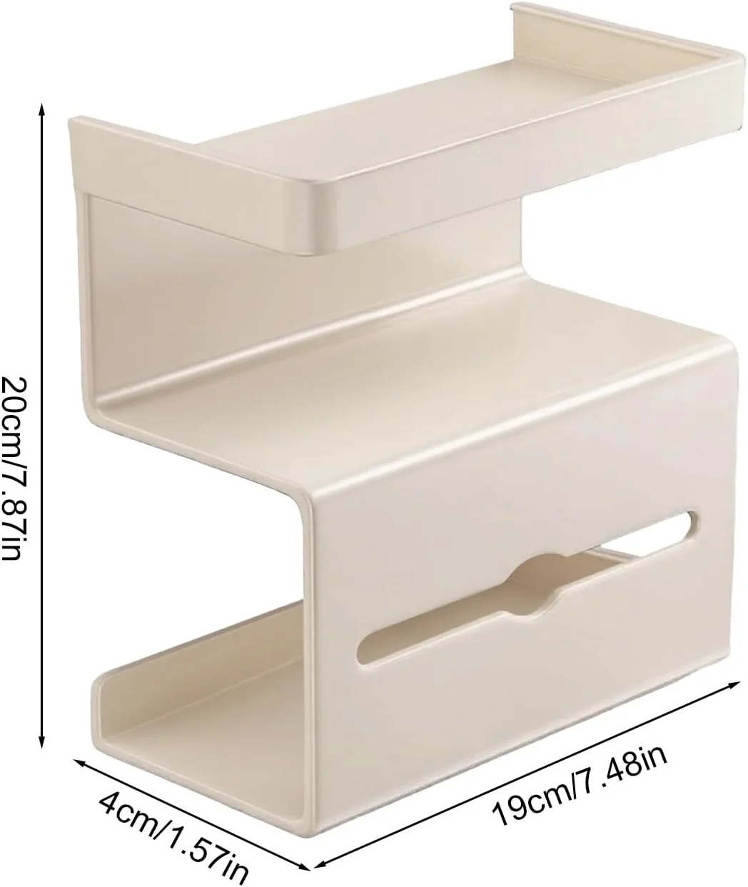 نگهدارنده دستمال توالت با قفسه | بدون نیاز به سوراخکاری، دارای محفظه دستمال مرطوب - طراحی مدرن و کم جا برای سرویس بهداشتی، کاروان، حمام مهمان، آپارتمان و منزل نگهدارنده دستمال توالت با قفسه | بدون نیاز به سوراخکاری، دارای محفظه دستمال مرطوب - طراحی مدرن و کم جا برای سرویس بهداشتی، کاروان، حمام مهمان، آپارتمان و منزل