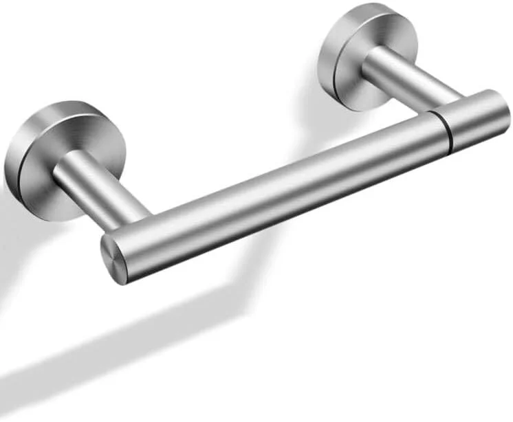 جا دستمال کاغذی توالت استیل ضد زنگ، جا کاغذی توالت چرخشی دو پایه، جا دستمال کاغذی توالت استیل ضد زنگ SUS 304، نصب شده روی دیوار برای حمام، کابینت، آشپزخانه، RV